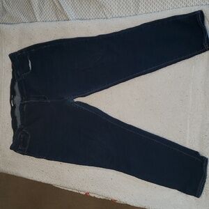 Old Navy Rockstar Super Skinny jeans size 18P 18 petite deep blue denim stretch